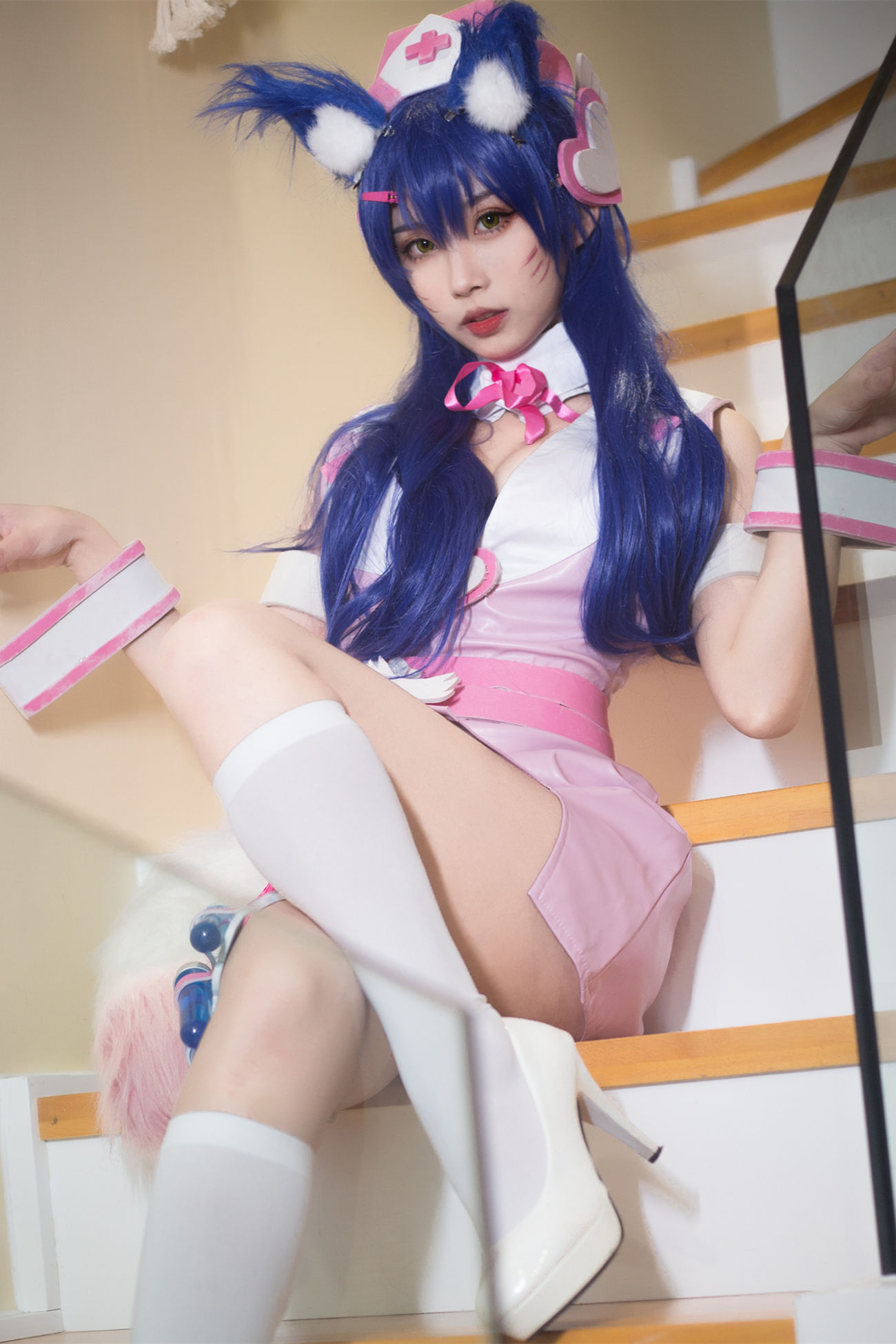 清顔真德秀 阿狸護士 - COSPLAY -