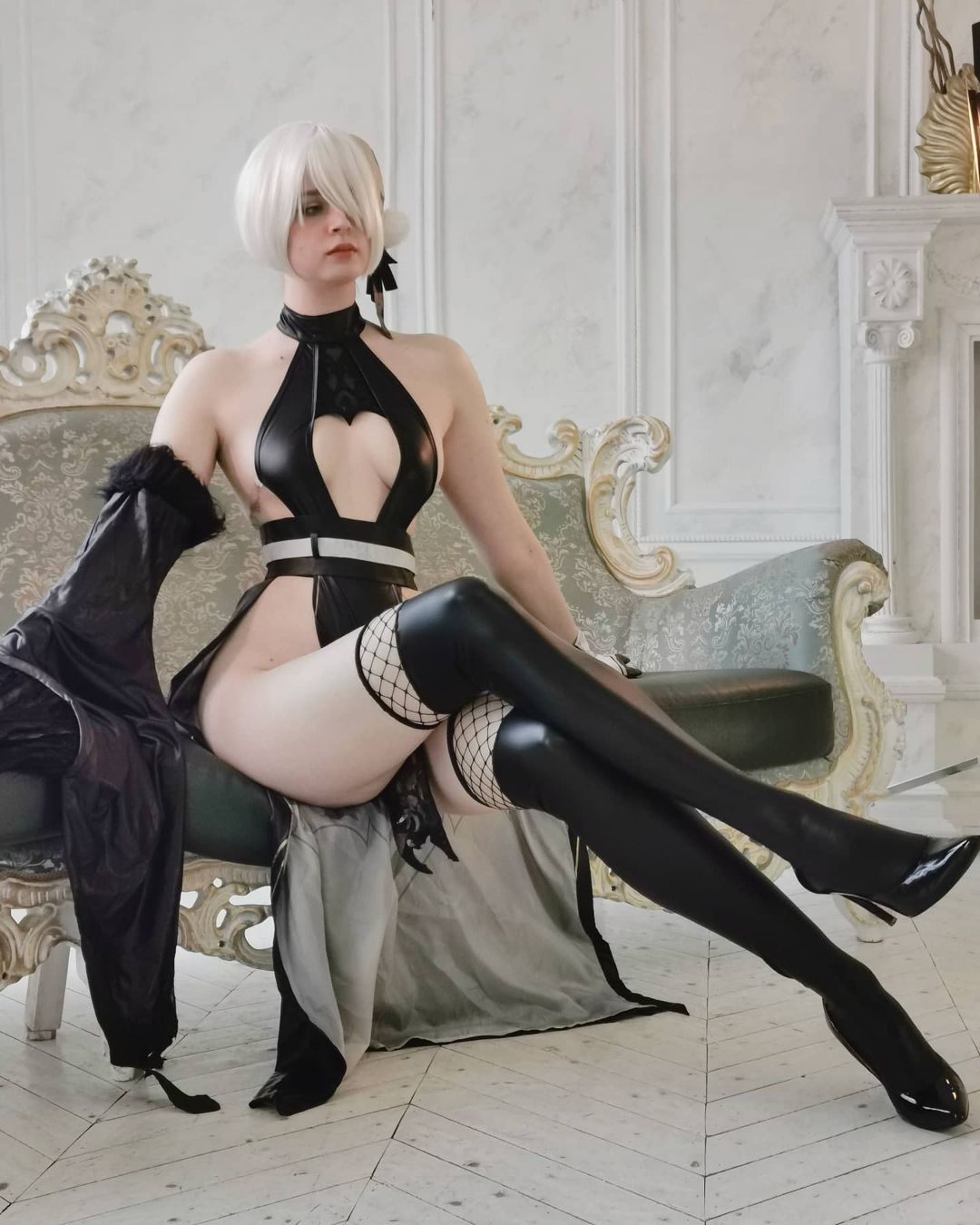 長腿香爆！正妹 Coser 破百公分長美腿撩慾力驚人　腿控們全都陷入瘋狂
