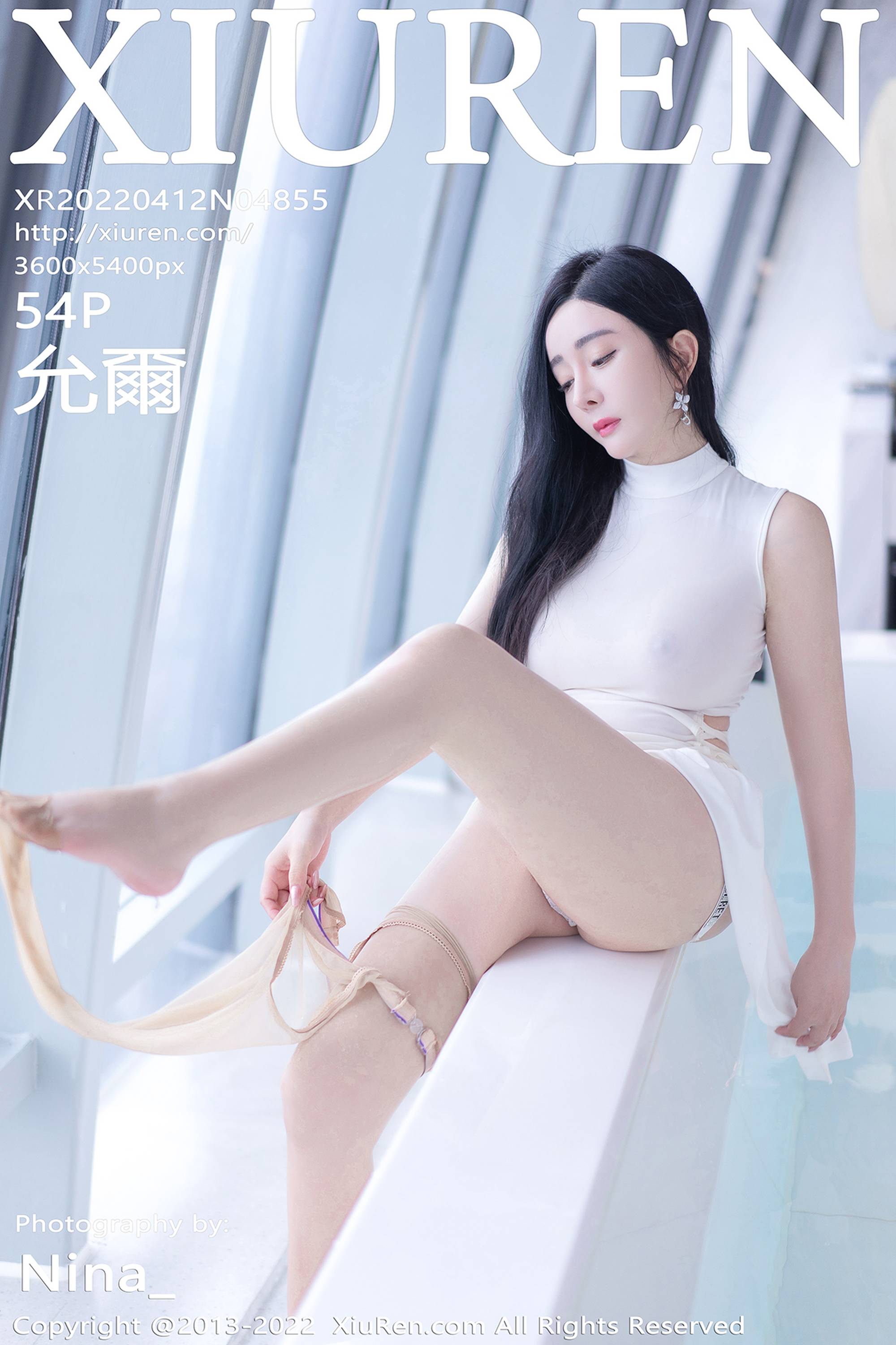 【Xiuren秀人系列】2022.04.12 No.4855 允爾 完整版無水印寫真【55P】 - 貼圖 - 絲襪美腿 -