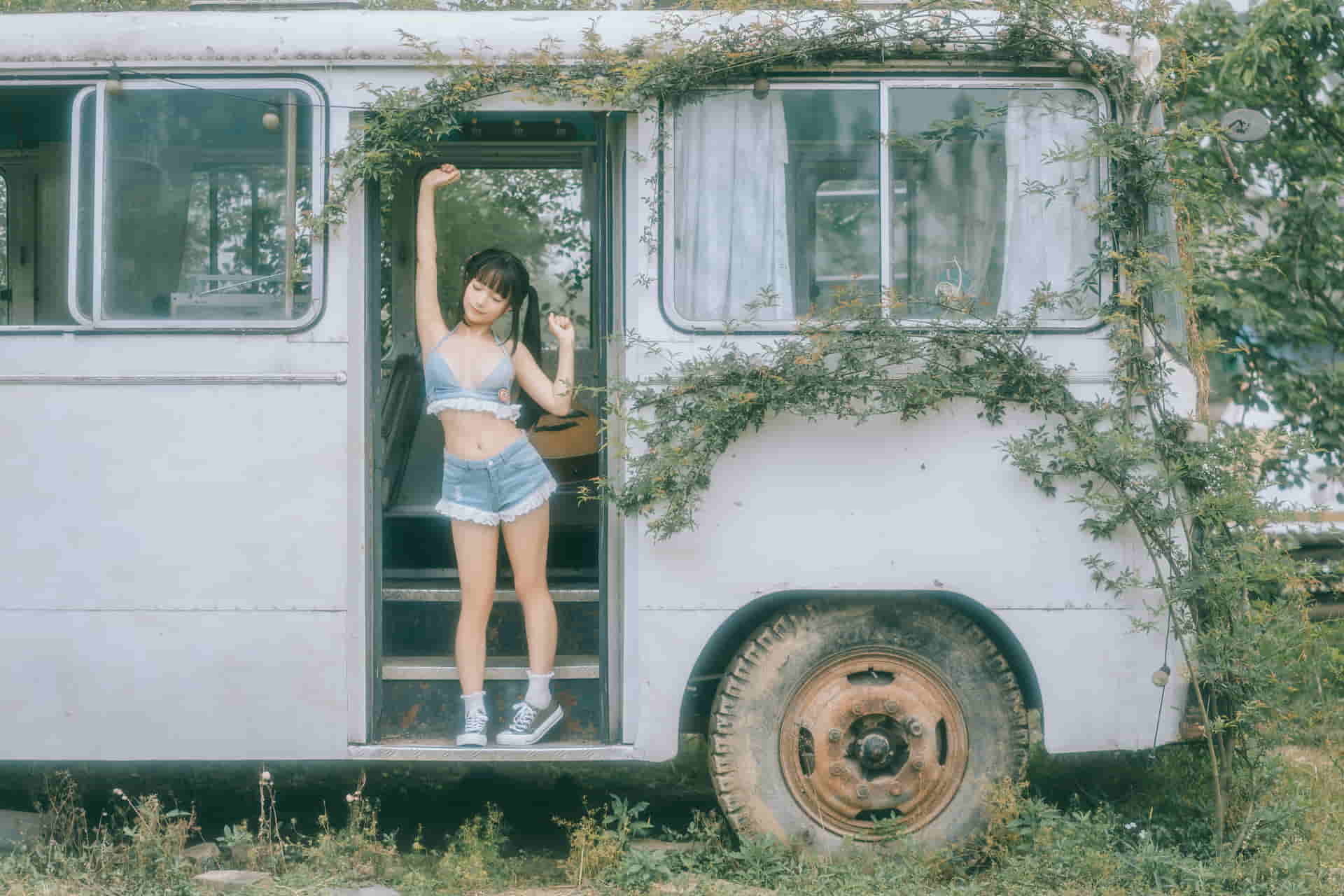 蠢沫沫 NO.181 大巴房車 - 貼圖 - 清涼寫真 -