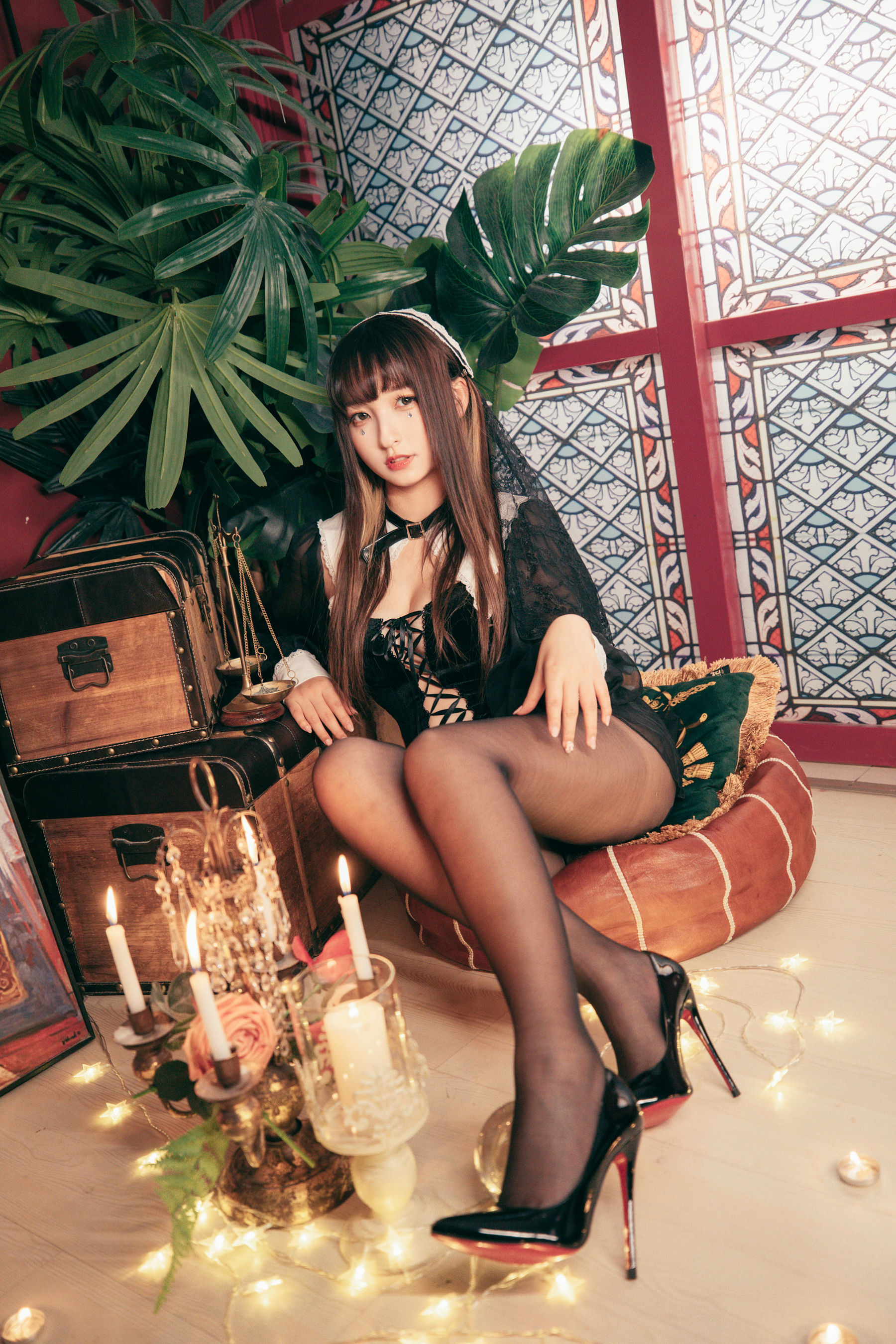 【網路蒐集】蘿莉神楽板真冬 光の修女【75P】 - 貼圖 - 絲襪美腿 -