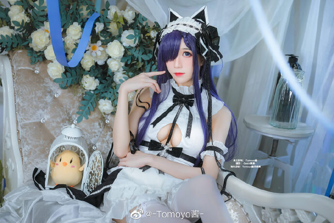 碧藍航線奧古斯特女仆魔女cos Tomoyo醬 - COSPLAY -