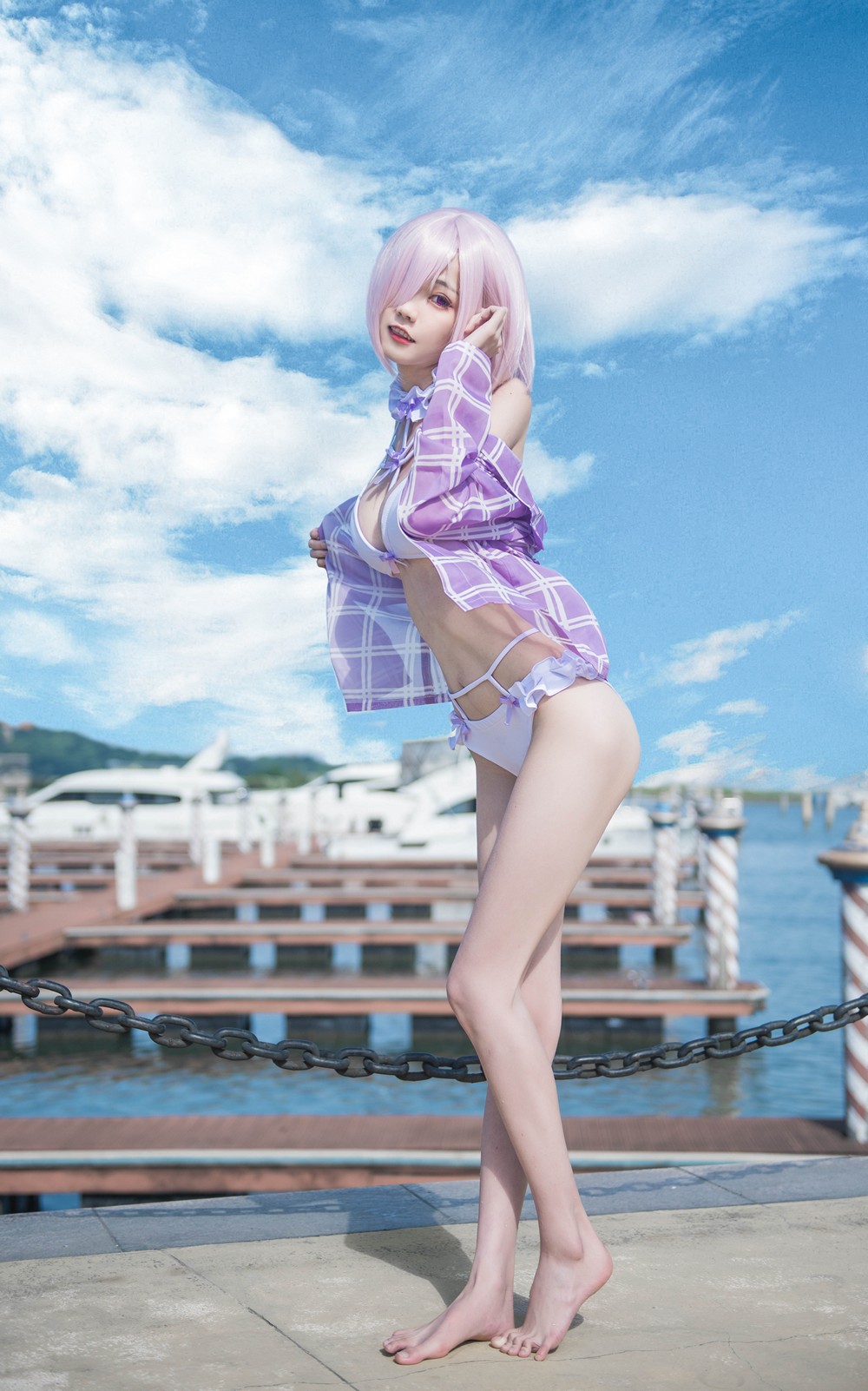 (Cosplay) 你的負卿 - Fate - Mash Kyrielight - COSPLAY -