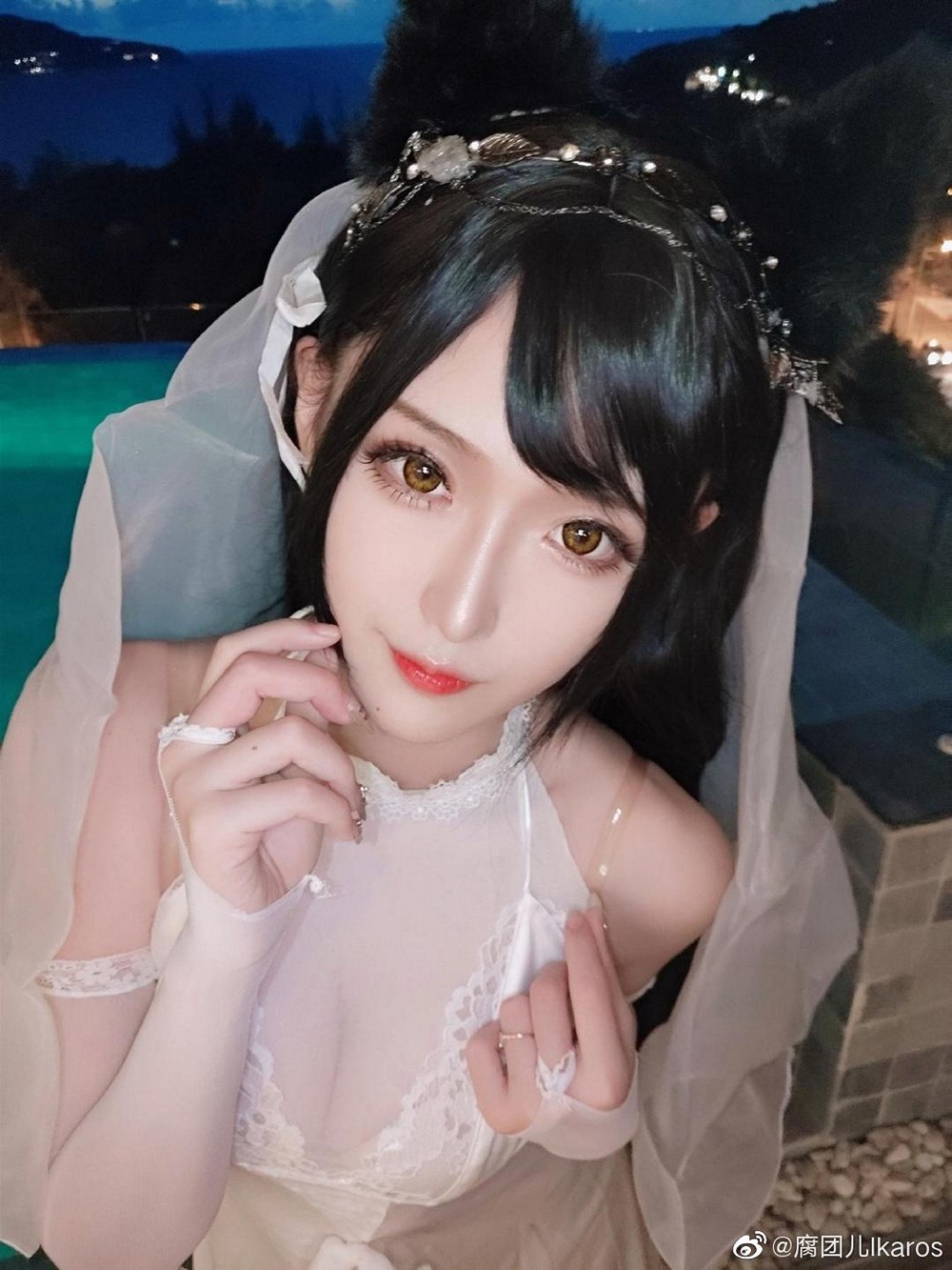 [cosplay] [腐團兒Ikaros] 愛宕 花嫁 _ 島風 _ 蕾姆 - COSPLAY -