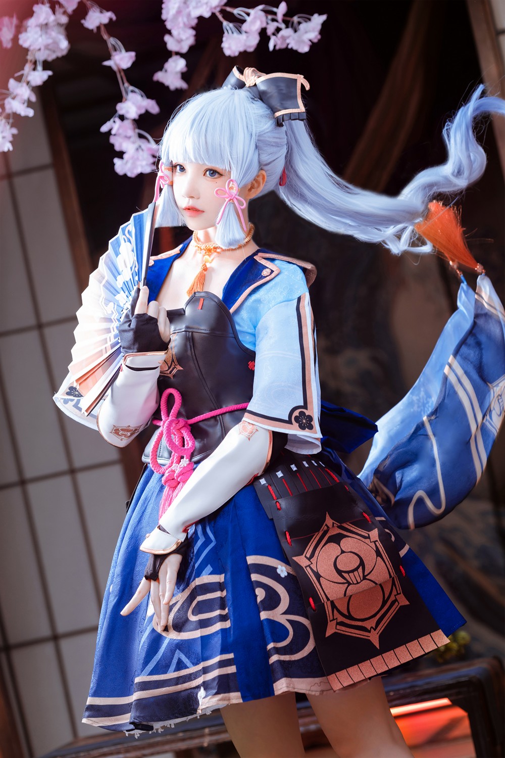 [cosplay] 桜桃喵 – 神里绫華 - COSPLAY -