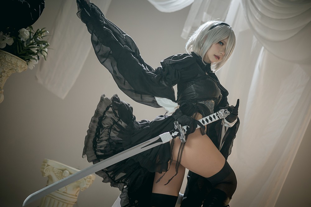 是一只熊仔嗎 - Nier 2B Dress Ver - COSPLAY -