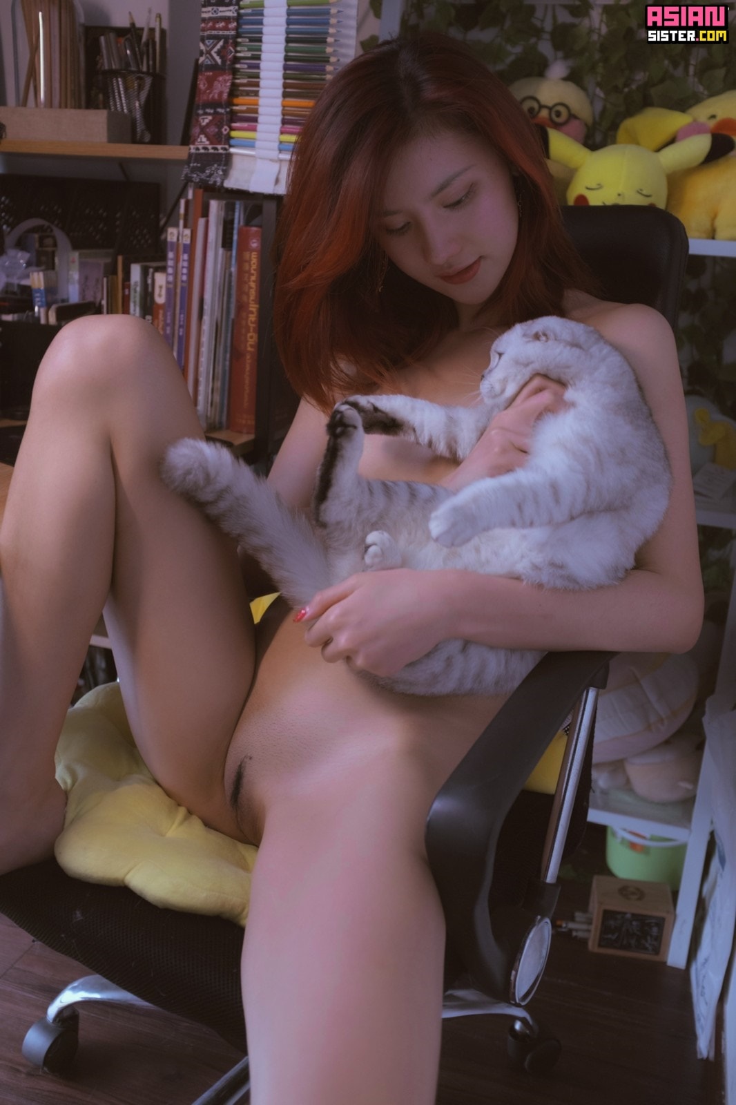 逗貓棒Wanimal–Cat Lover Girl - 貼圖 - 清涼寫真 -