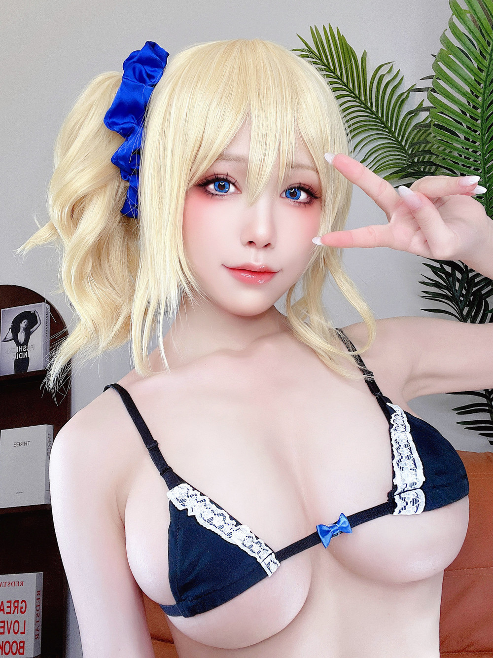 水淼Aqua《輝夜姬想讓人告白-早坂愛》飽滿大奶一覽無遺 - 貼圖 - 清涼寫真 -
