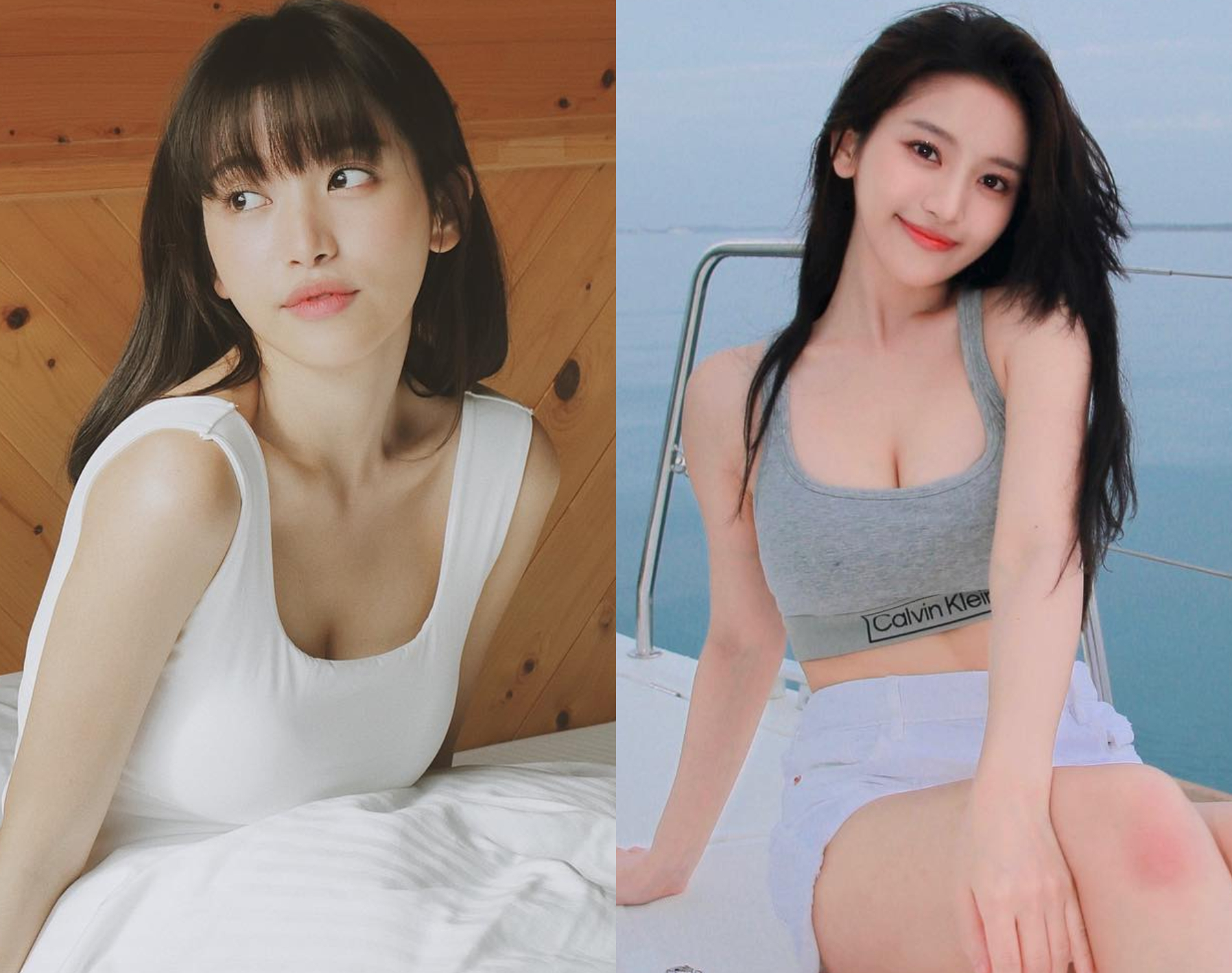 北一女神躺床「真實身材」被看光！ 男友視角甜蜜互動讓3.6萬網暴動 - 美女圖 -