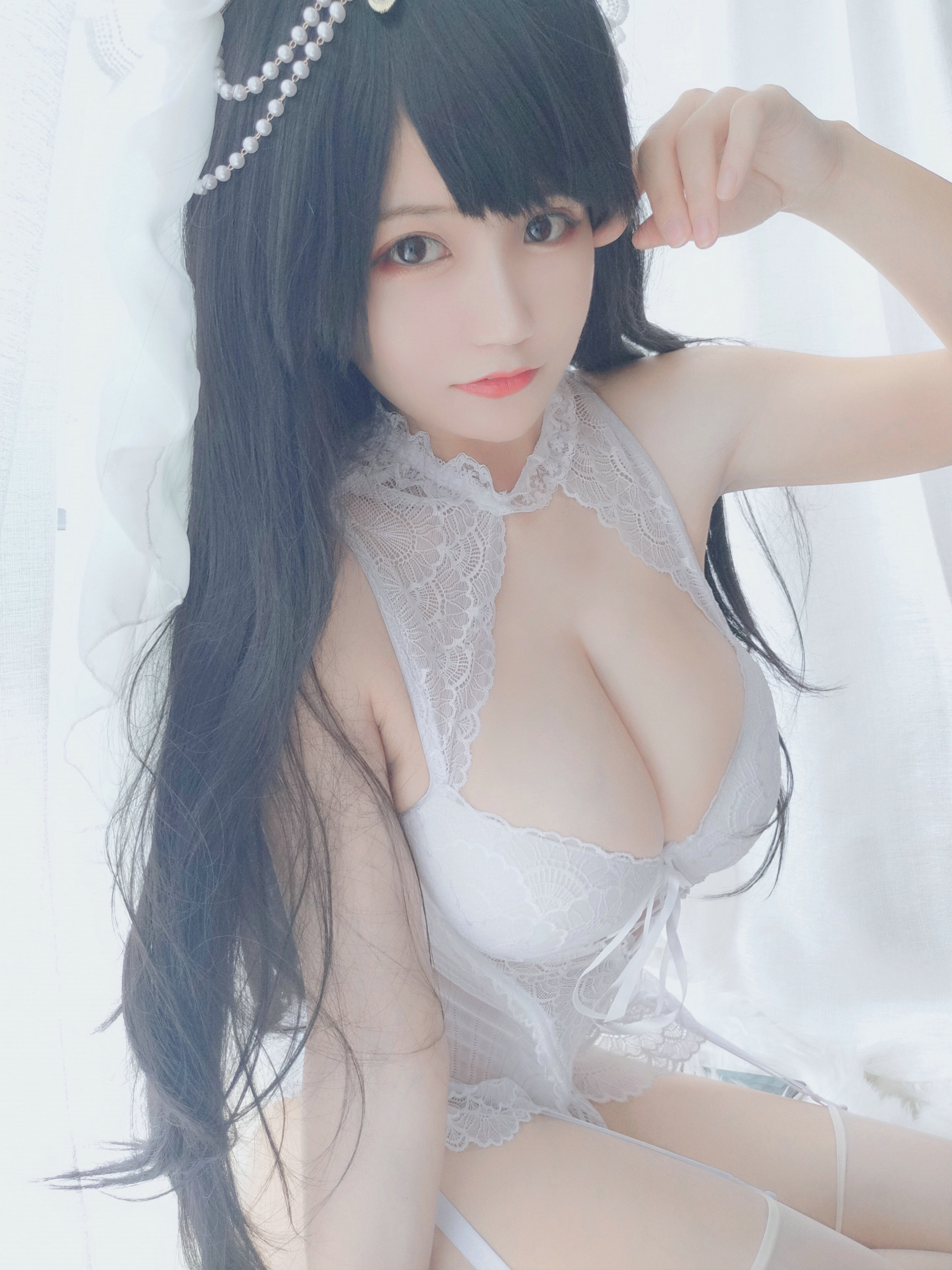 【網路收集系列】福利姬 小倉千代w《 可愛愛花嫁 》VIP福利帖【35P】 - 貼圖 - 絲襪美腿 -