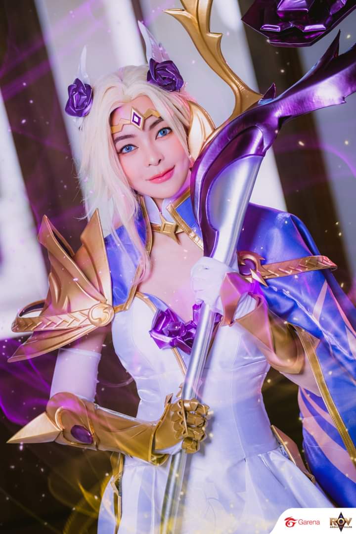 Arena of Valor Cosplay Diao Chan Rosebloom - COSPLAY -