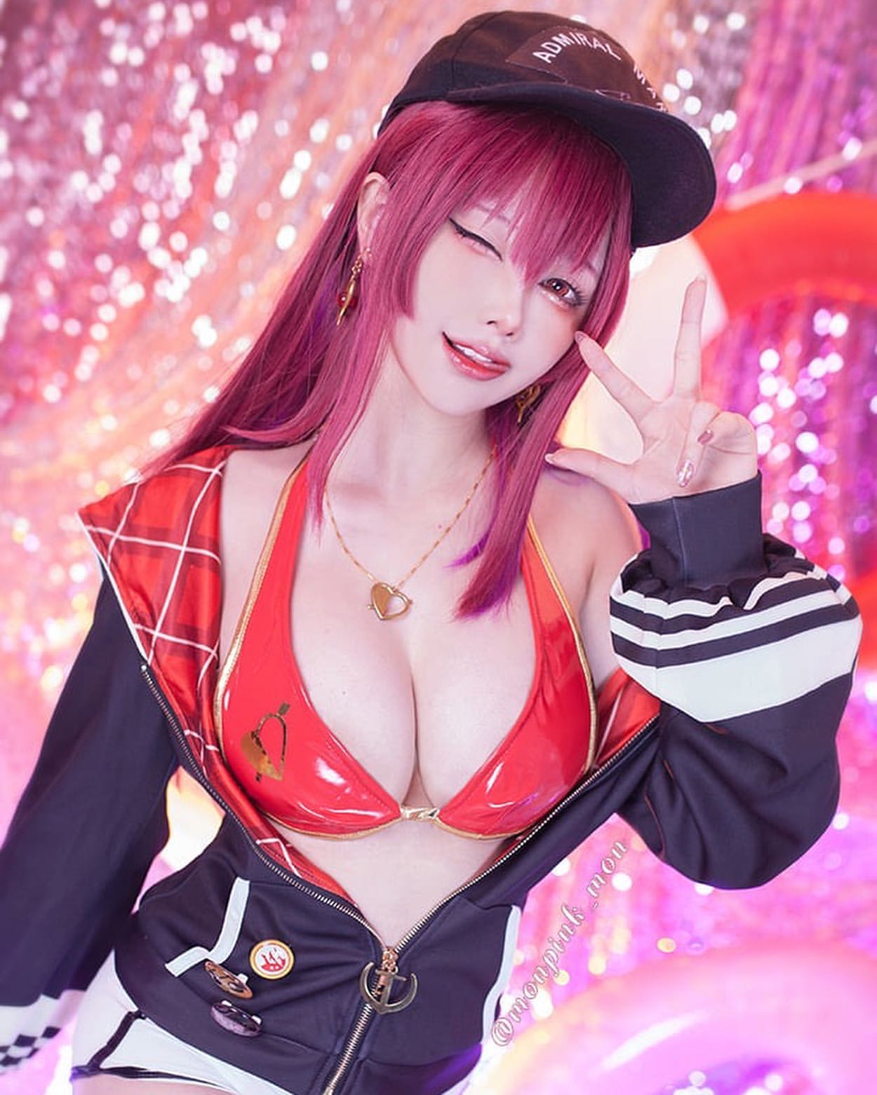 正妹Coser「Mon夢」 騷勁十足的眼神深深的吸引人 - 美女圖 -