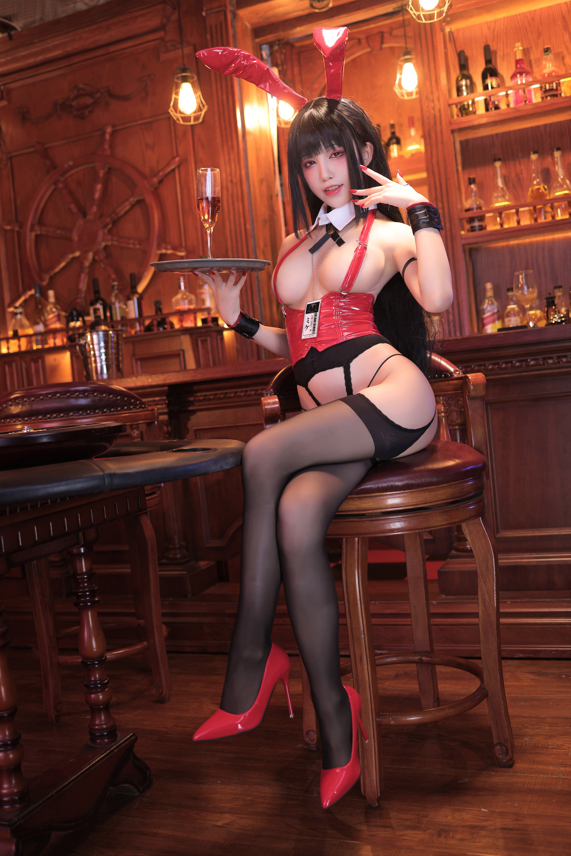 狂賭之淵   蛇喰夢子   兔女郎ver   CN：水淼aqua - COSPLAY -