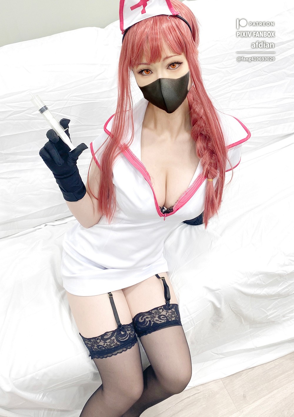 [Fangqiao Yepo] Makima Nurse - COSPLAY -