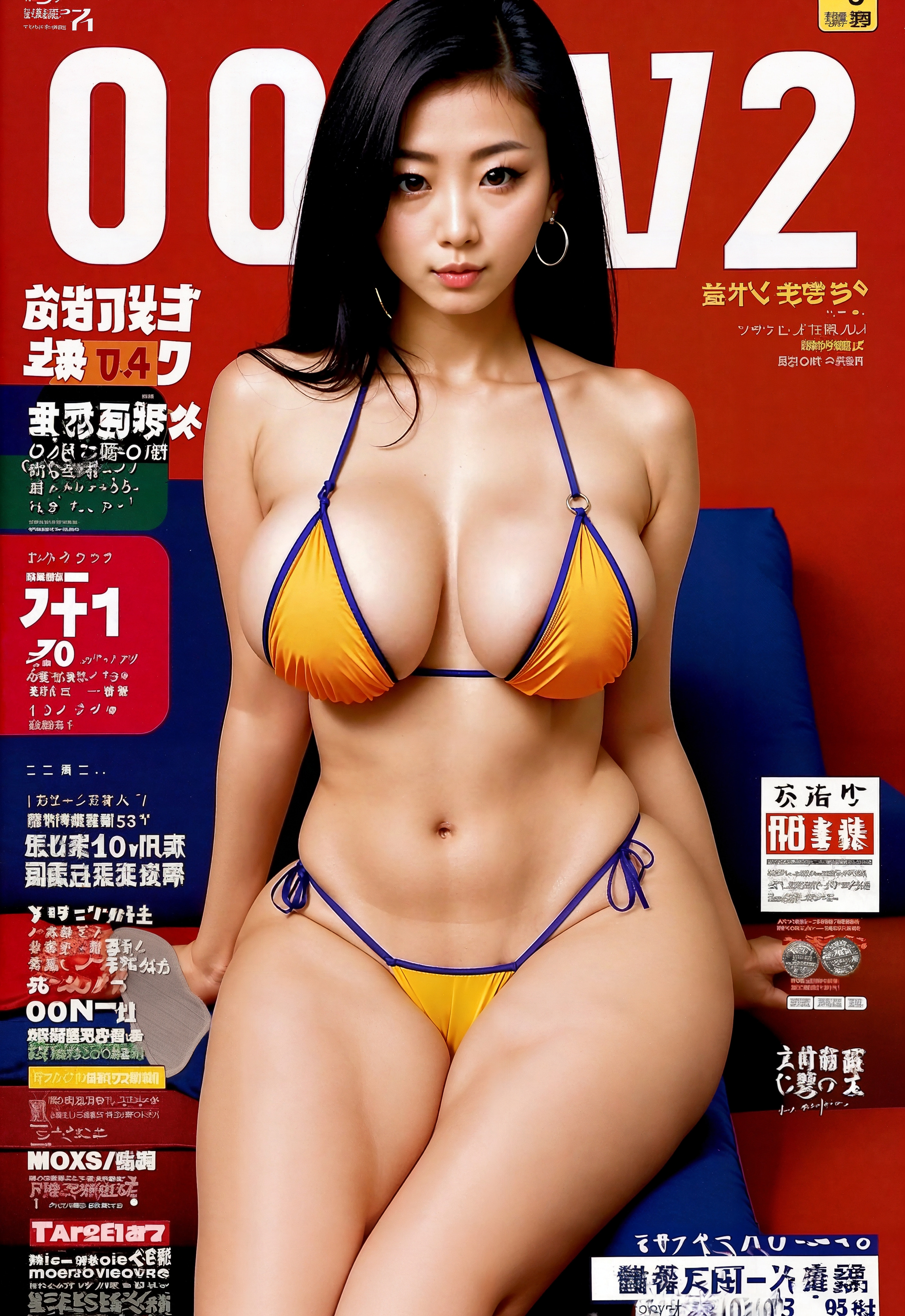 Japanese AV magazine cover ~