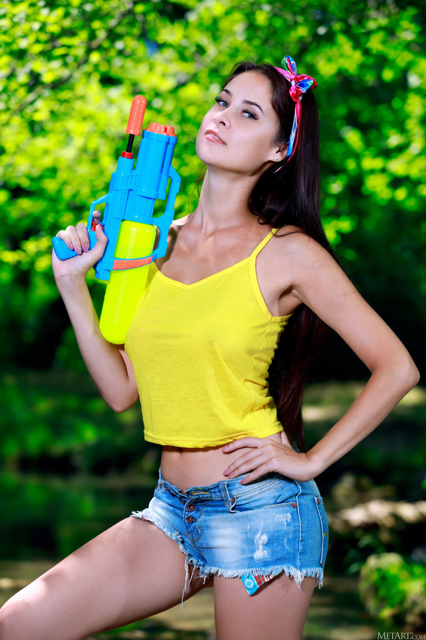 Martina Mink Water Fight - 貼圖 - 歐美寫真 -