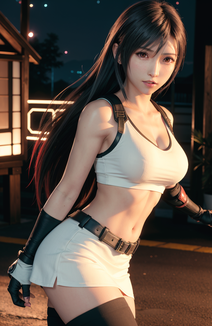AI Art - Tifa Live Edition