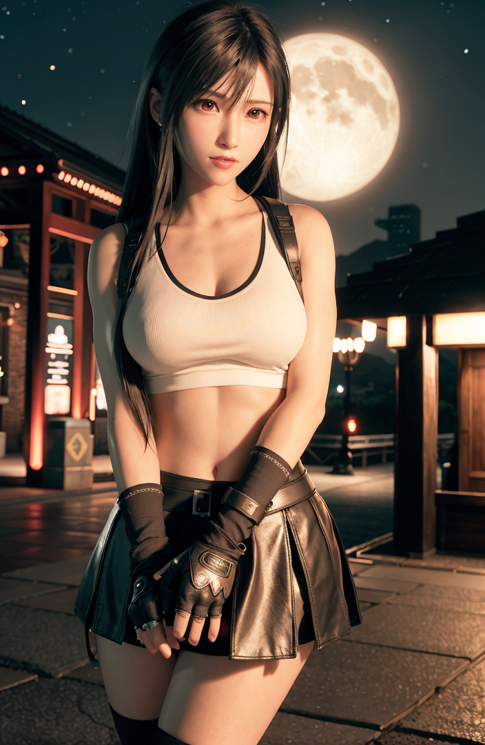 AI Art - Tifa Live Edition