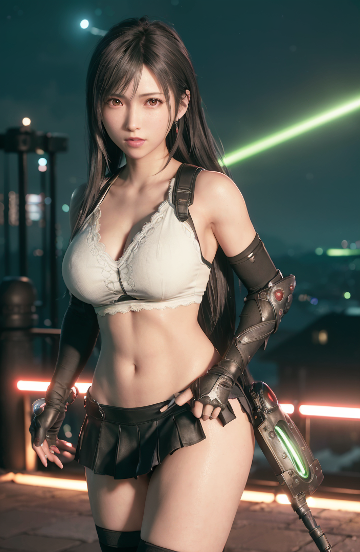AI Art - Tifa Live Edition