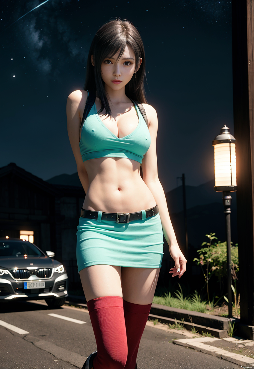 AI Art - Real Life Tifa