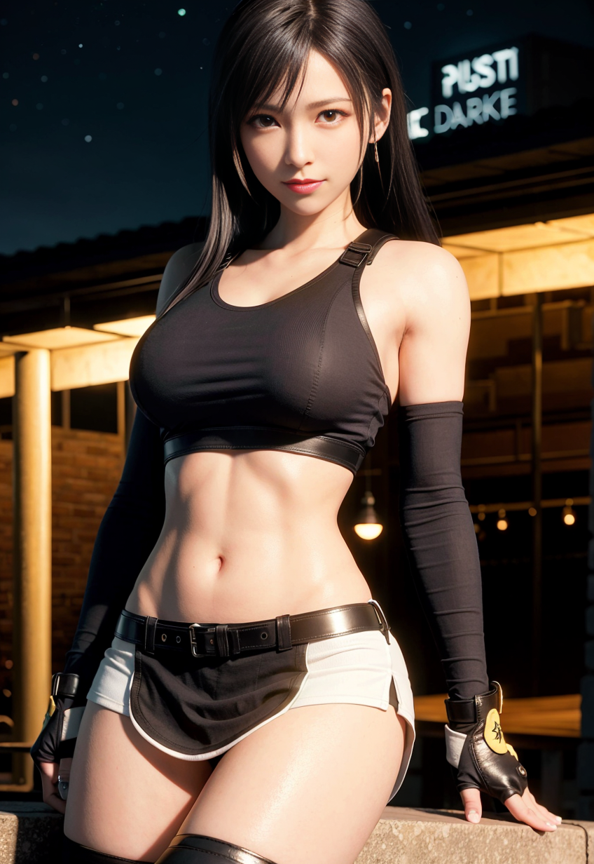 AI Art - Real Life Tifa