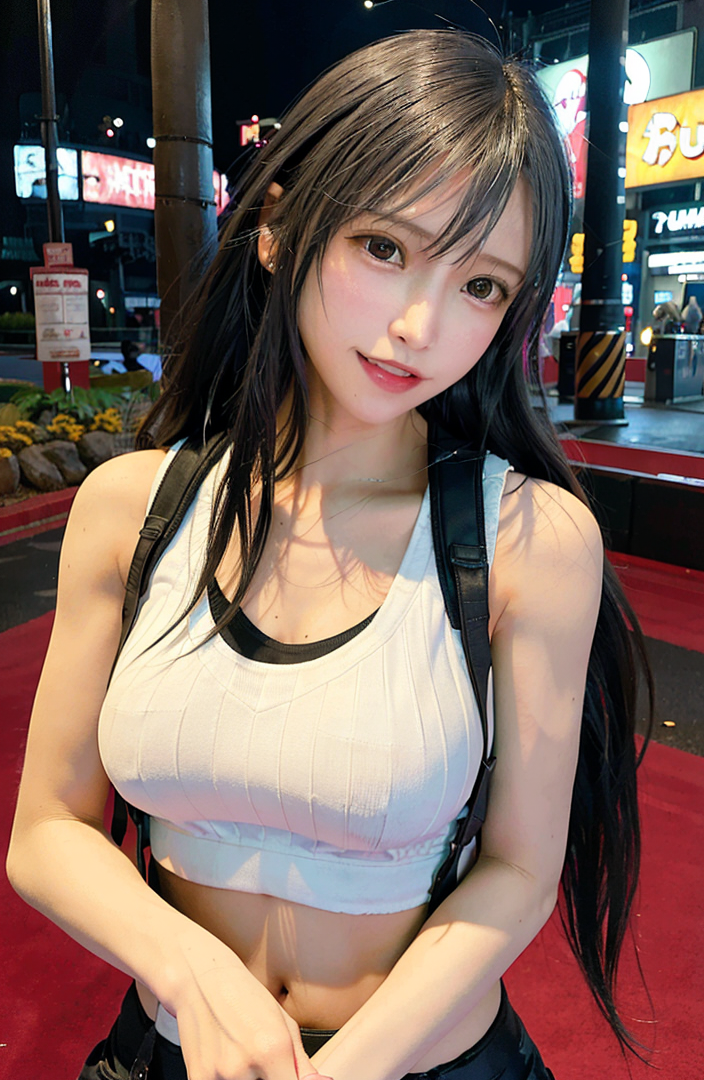 AI Art - Real Life Tifa