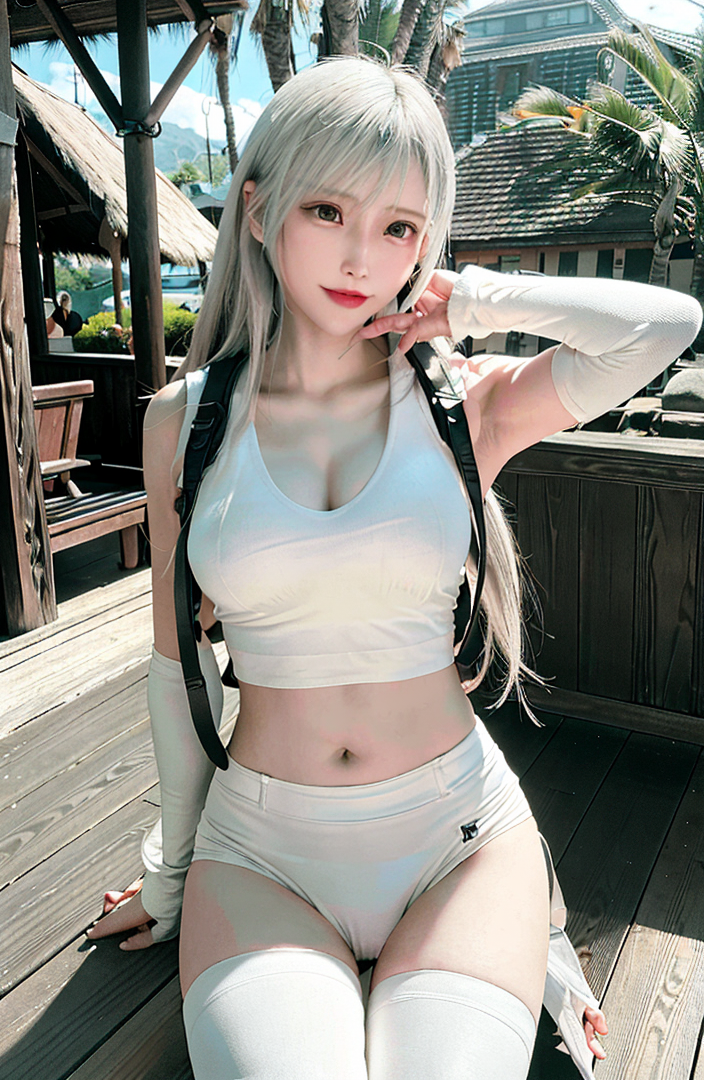 AI Art - Real Life Tifa