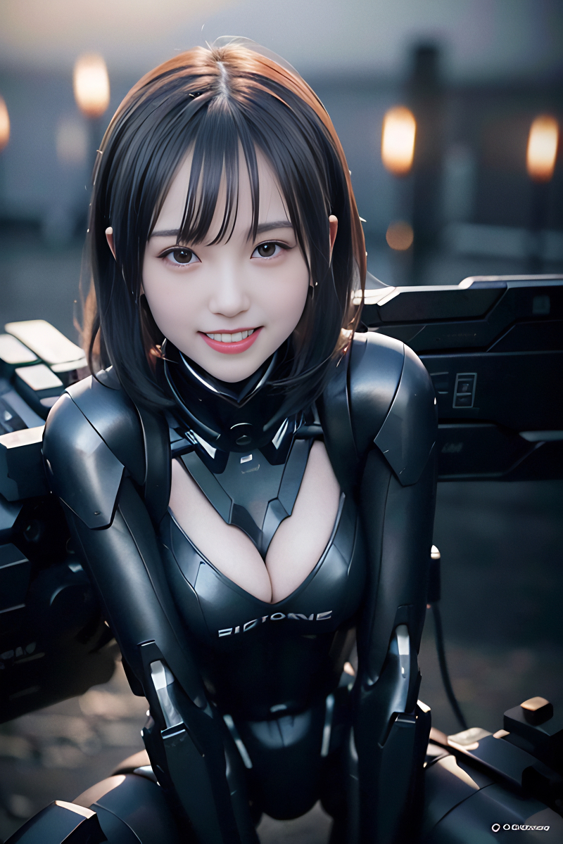 AI Generation Robot Princess