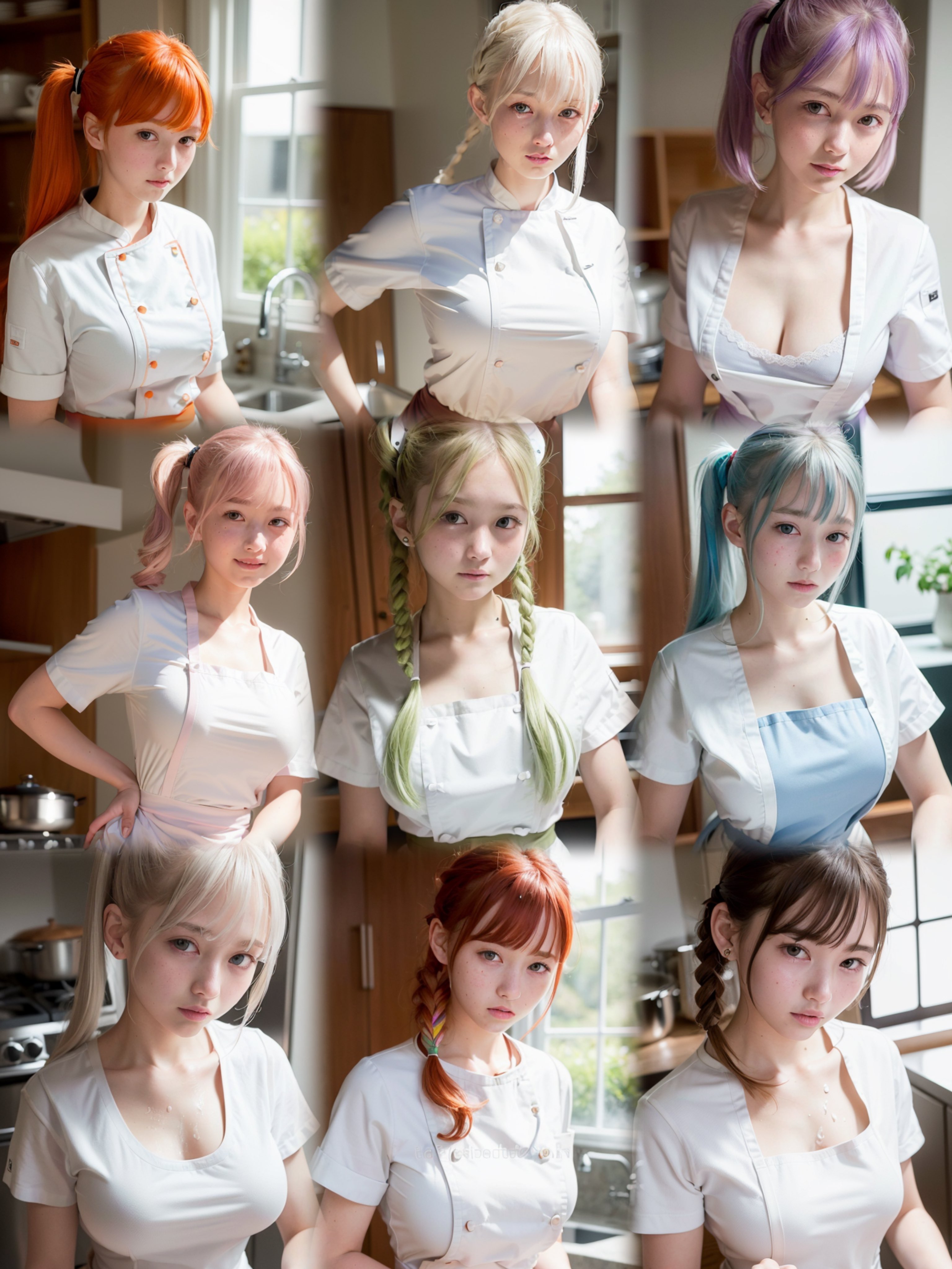 AI Generates Beauty Groups