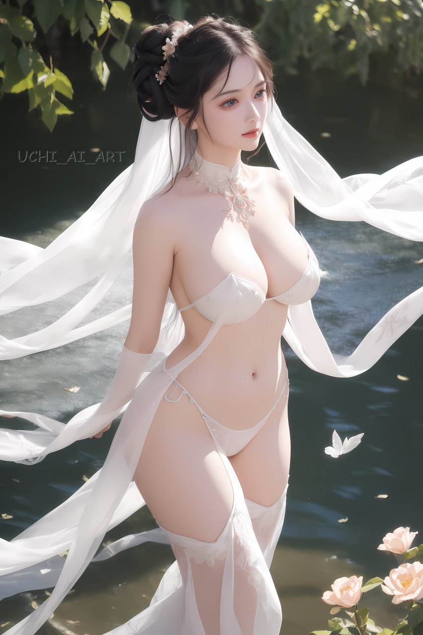AI Drawing - Ancient Beauty