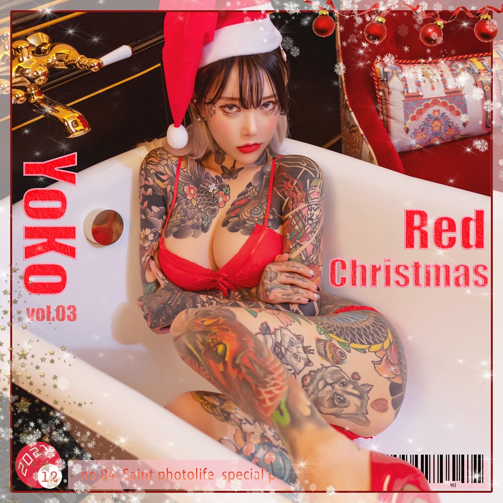 SaintPhotoLife YoKo - Vol. 03 - Red Christmas - x71 - 貼圖 - 清涼寫真 -