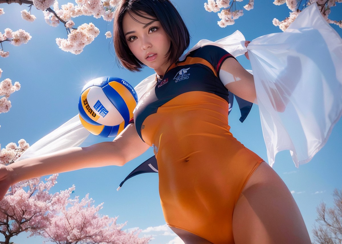 AIModelTaiwan Vol.002 Volleyball Uniform