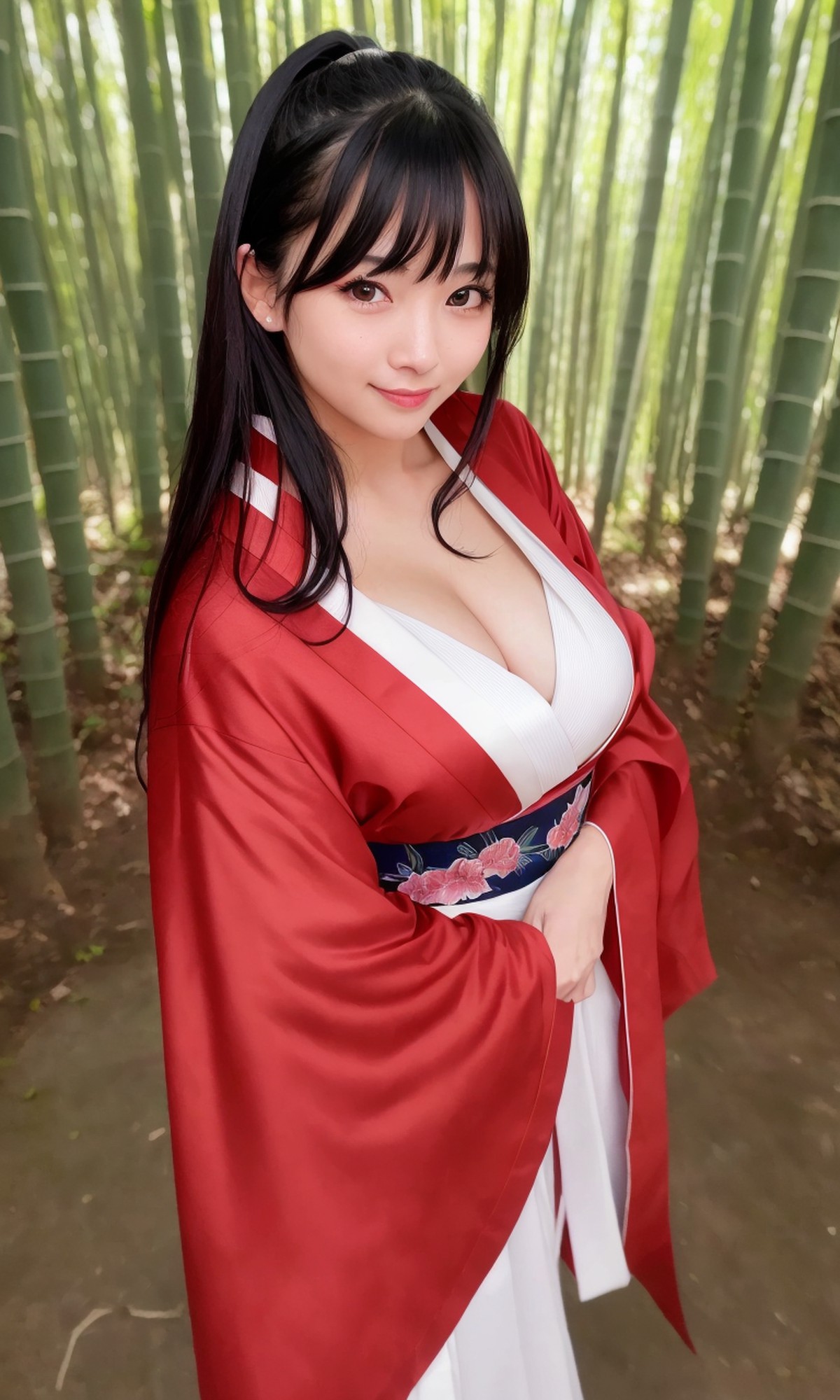 AIModelJapan Vol.005 In The Bamboo Forest