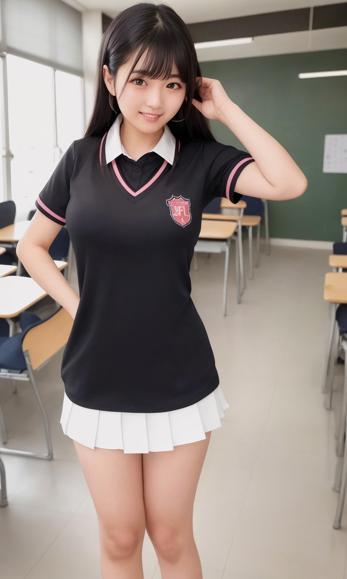 AIModelJapan Vol.008 In The Classroom