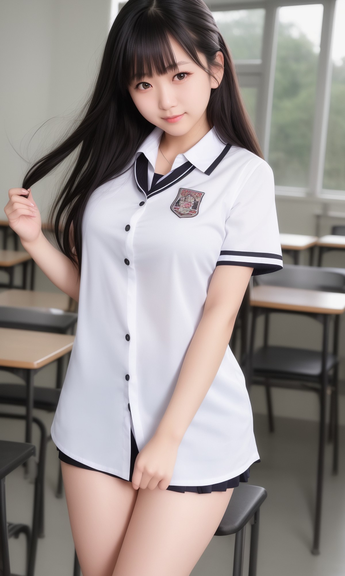 AIModelJapan Vol.008 In The Classroom