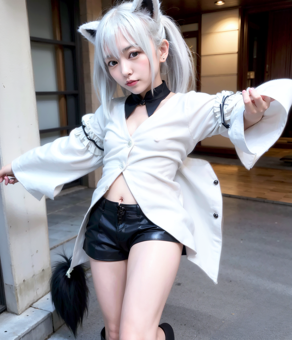 Popular VTuber's AI cosplay is made in large quantities