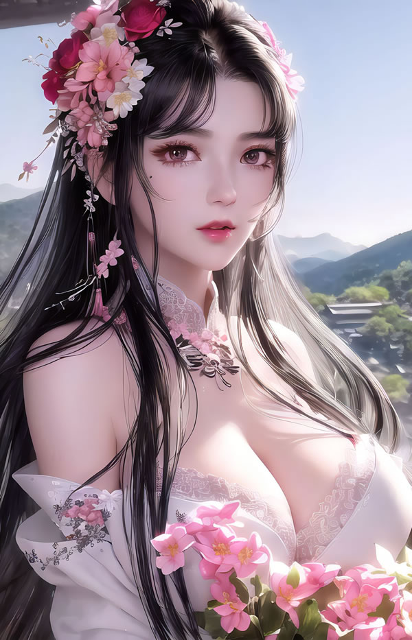 AI generates fairy beauty