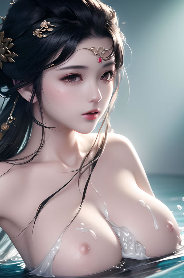 AI generates fairy beauty