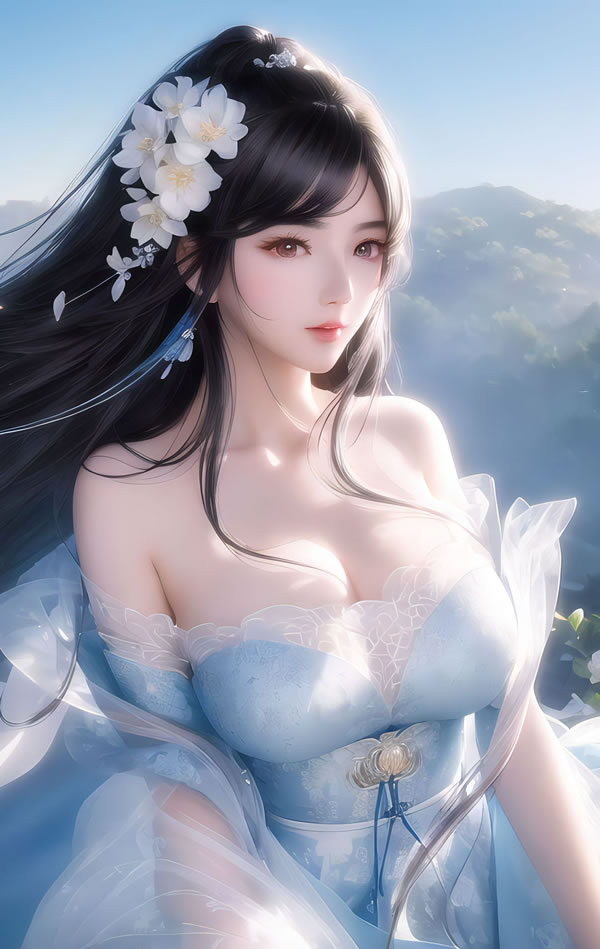 AI generates fairy beauty