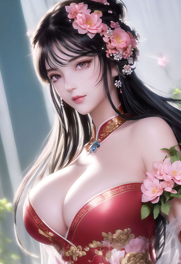 AI generates fairy beauty