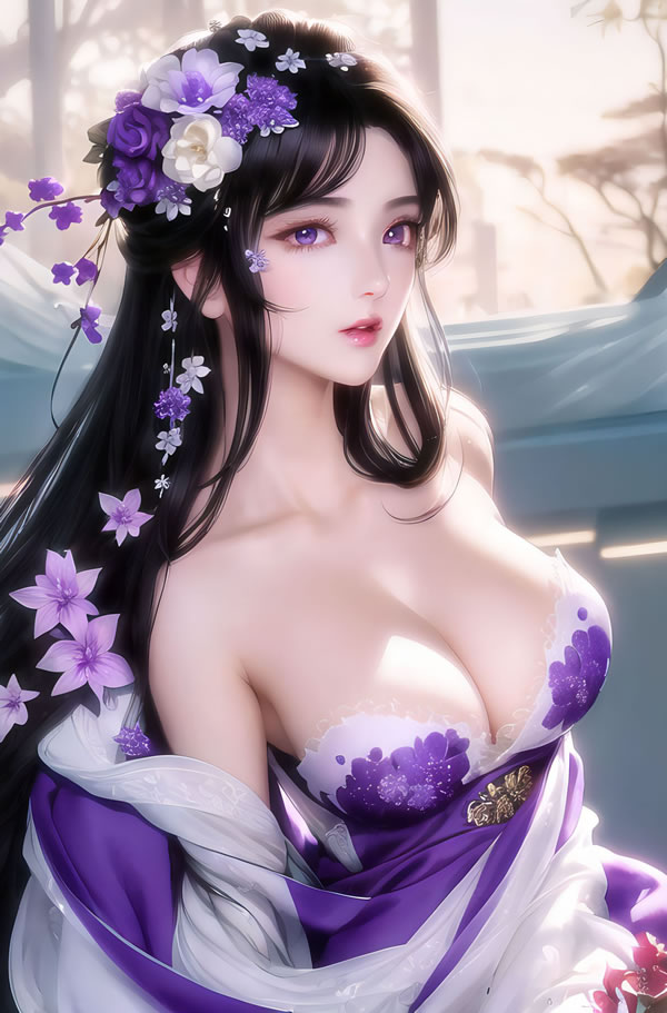 AI generates fairy beauty