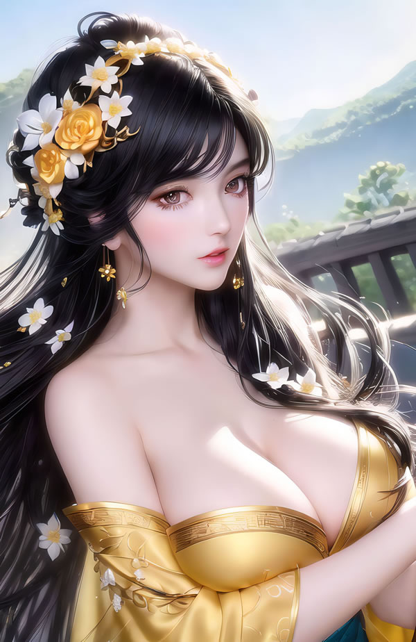 AI generates fairy beauty