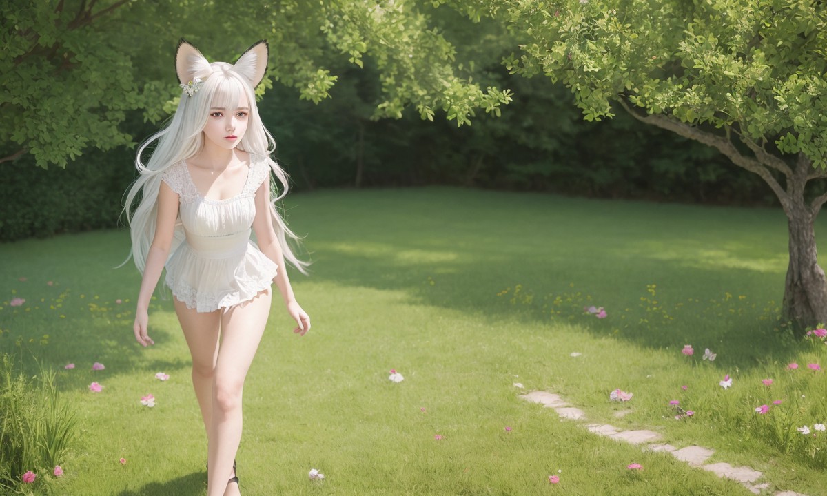 AIModel Vol.004 Girl With Fox Ears