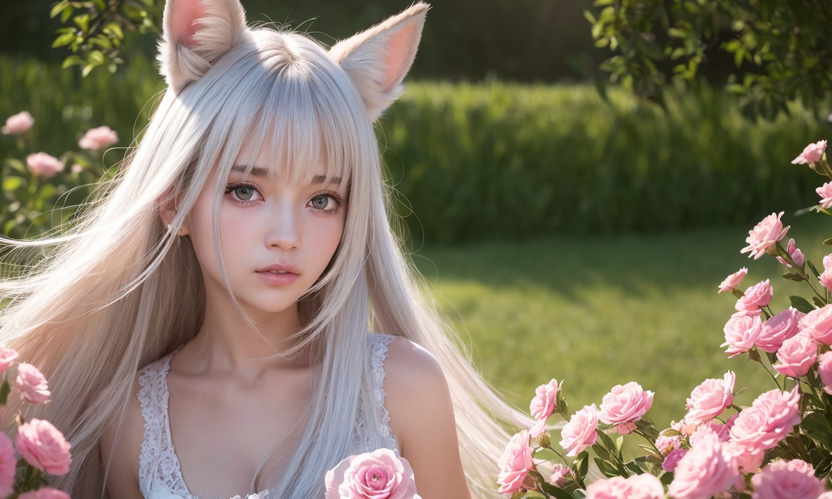 AIModel Vol.004 Girl With Fox Ears