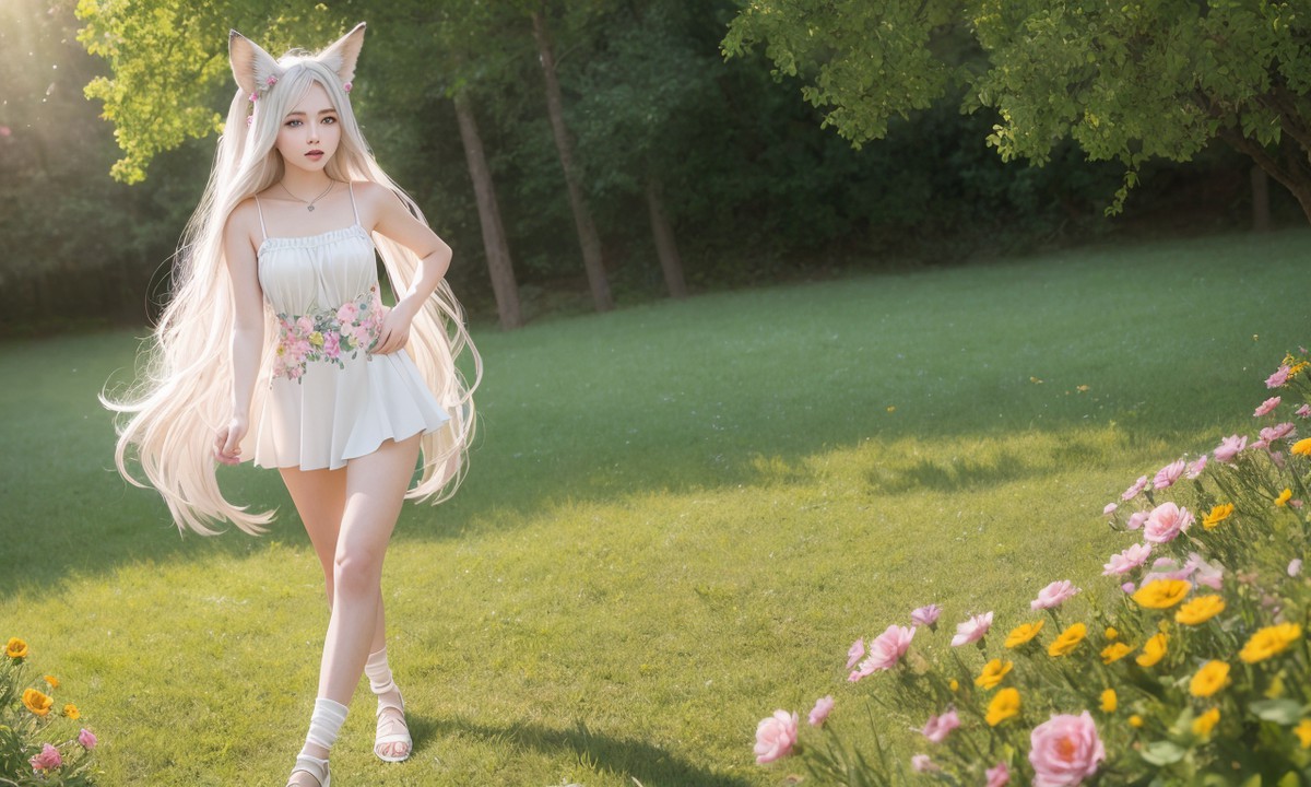 AIModel Vol.004 Girl With Fox Ears