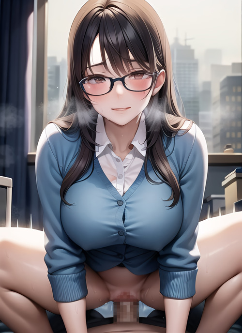 [AI erotic] The main viewpoint is the crotch riding position