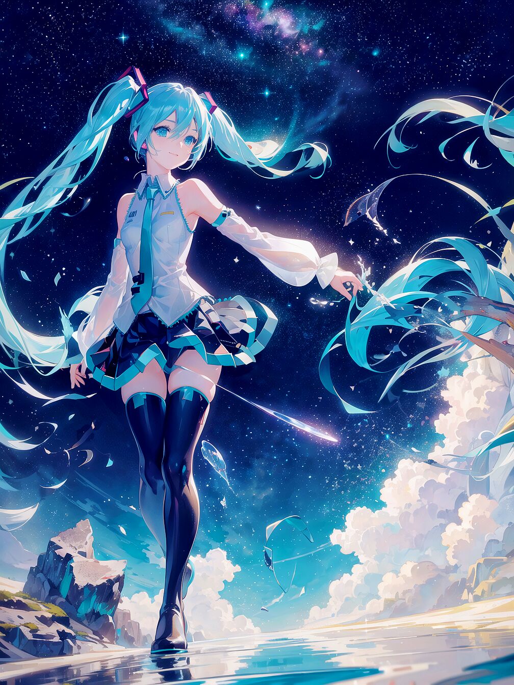 Miku and Others made by AI