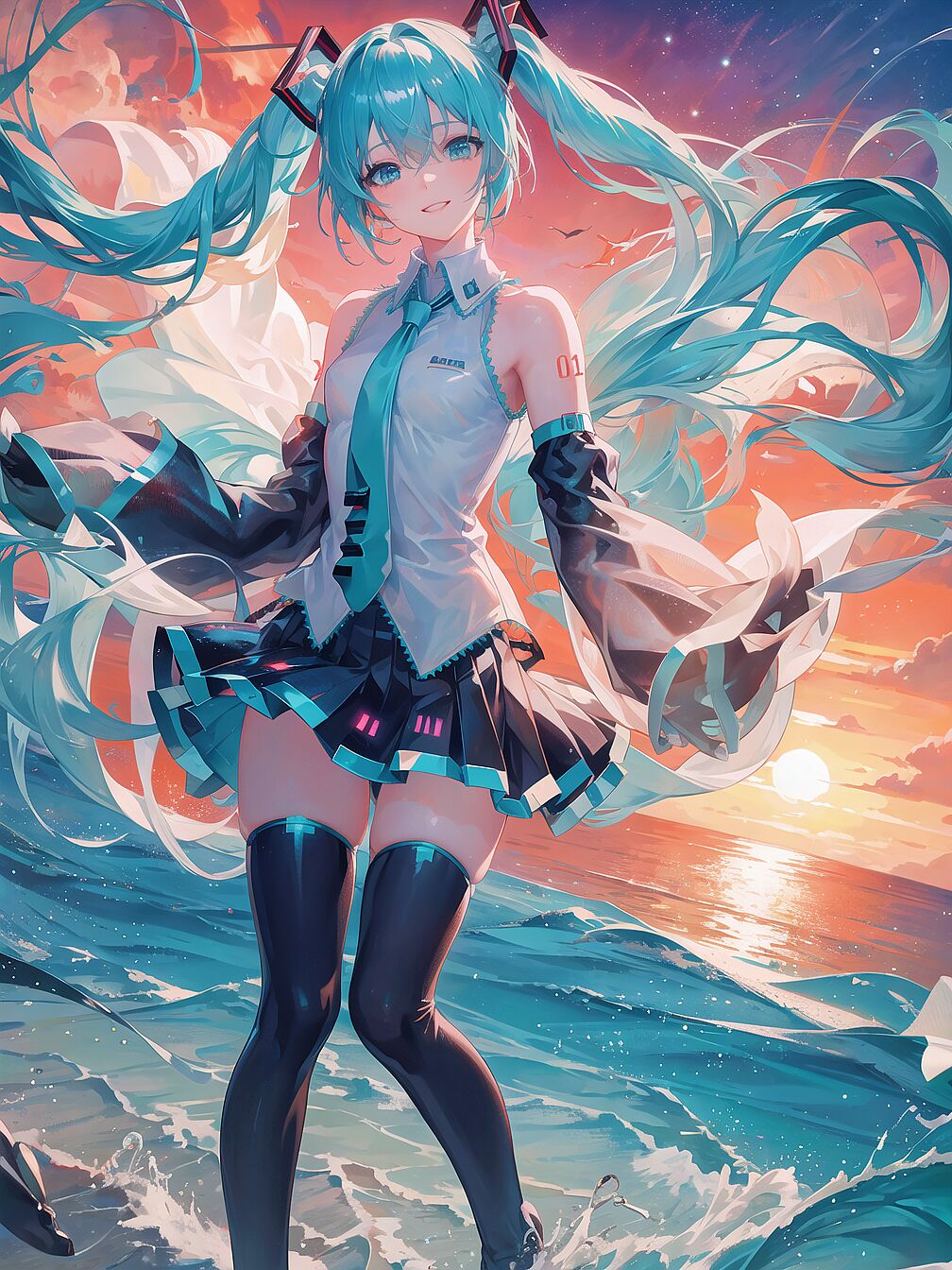 Miku and Others made by AI