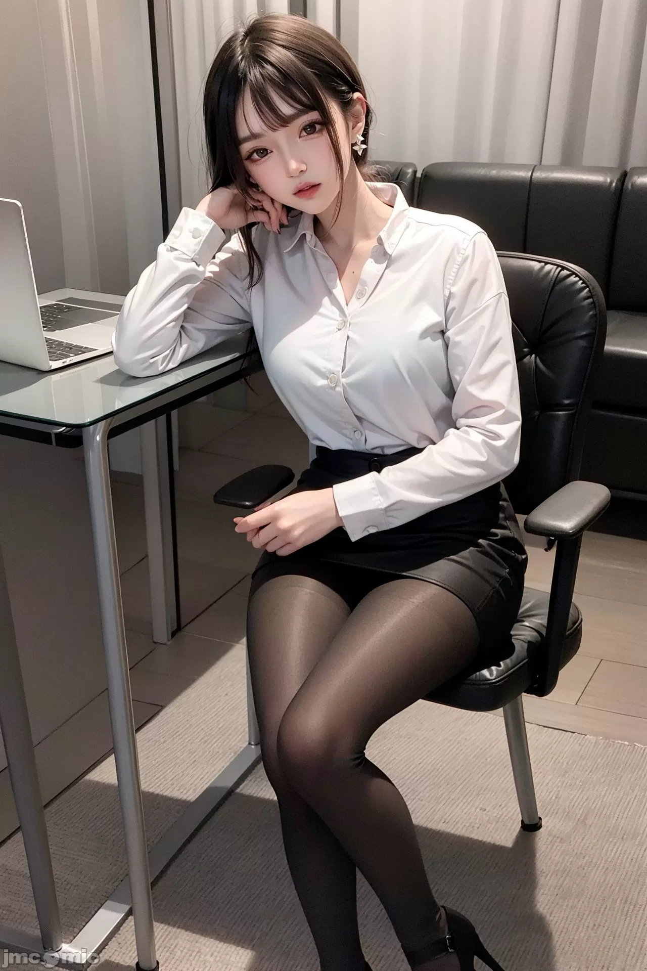 3D chinese girl