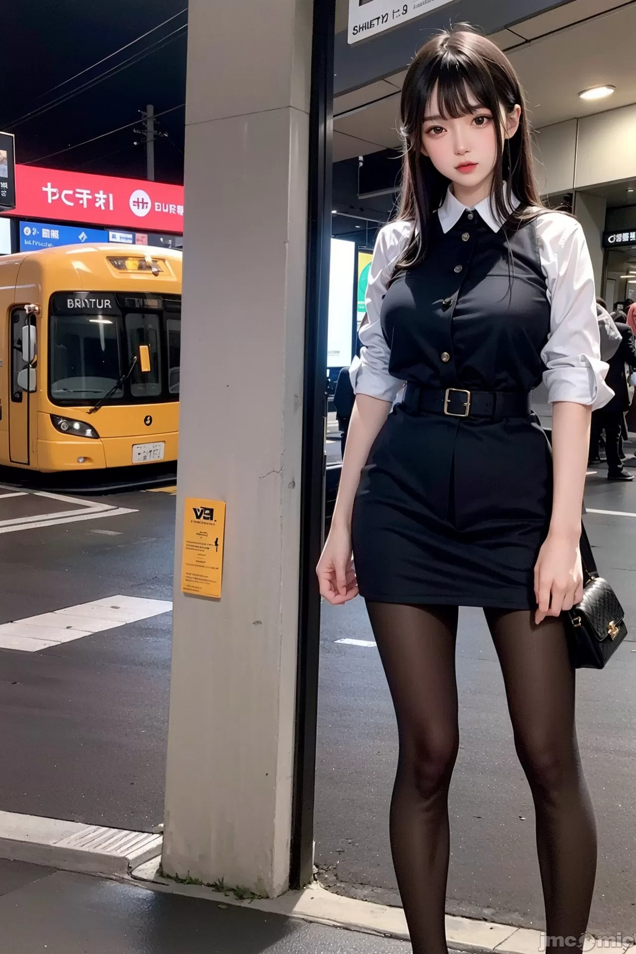 3D chinese girl